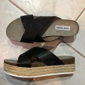 Steve Madden platform sandals!